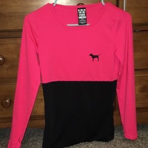 Victoria's Secret pink long sleeve shirt
